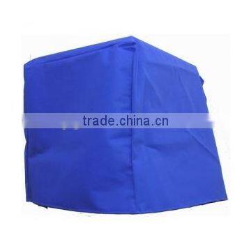 600g Blue Color Pvc Coated Tarpaulin Fabric photo-2