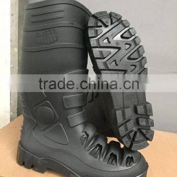 industrial safety boots with steel toe cap