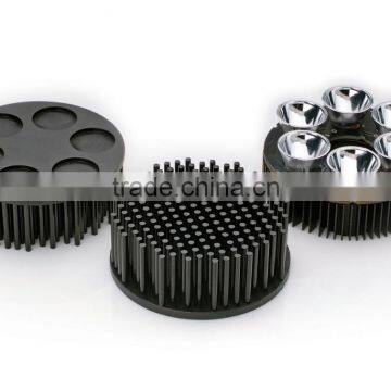 Black Anodizing Electronic Enclosures Aluminium Extruded Heat Sink photo-3