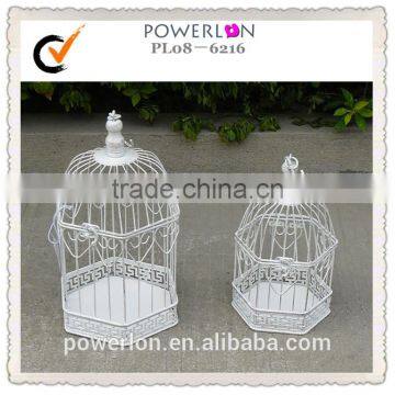 Lovely Wedding Decoration Wrought iron mesh make bird cage