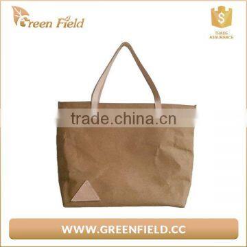 Kraft paper shopping bag high quality washable kraft paper shopping bag