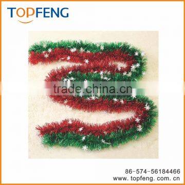 Christmas Tinsel With Snowflake/stage Decoration for Festival /ornament Christmas photo-2