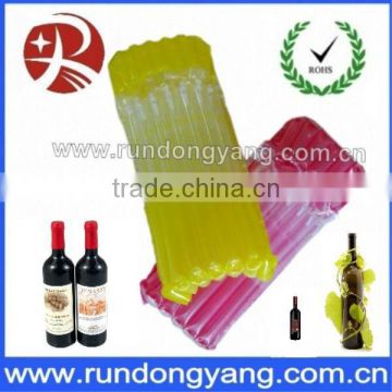 Top quality advertising lucky air bubble red wine bag