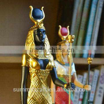 Polyresin Tutankhamen and Goddess Egyptian Statues Wholesale photo-5
