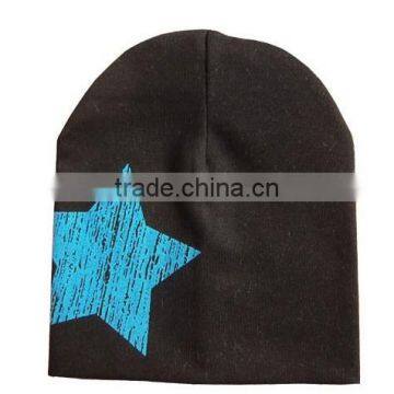 2015 Star Printed New Newborn Cotton Infant Hats Toddler Girl Boy Hat Baby Cap Cute Beanie Cotton Kid Hats 17 Colors