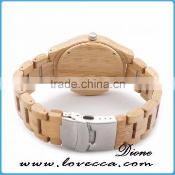Fashion Bangle Watch for Men Waterproof Wood Watch photo-5