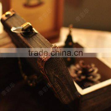 Zakka Vintage Wooden Jewelry Box Antique Chinese Storage Box Desktop Furnishing Articles Gift Box photo-2