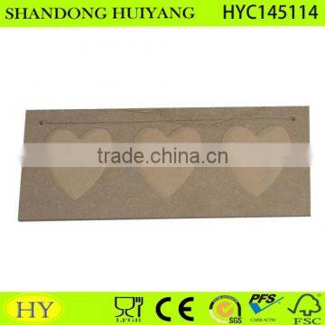 wholesale custom blank MDF wooden picture frame