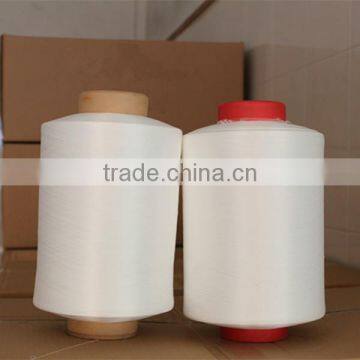 Elastic Nylon 6 DTY Yarn 40D/2 Raw White & Black photo-3
