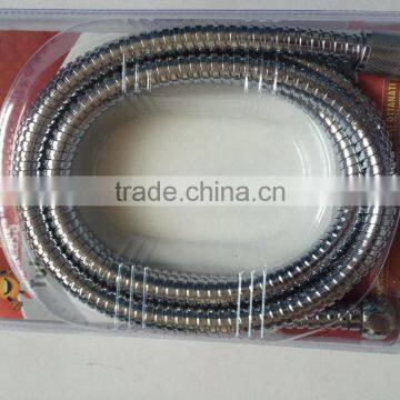 extension the length stainless steel double lock bathroom shower hose