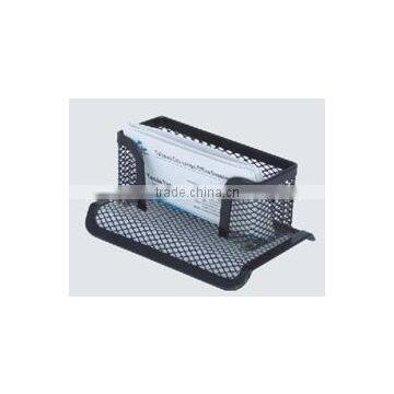business card holder in office