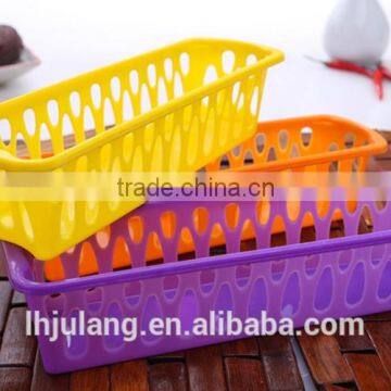 Useful Mini Plastic Storage Basket / Slim Plastic Basket photo-5