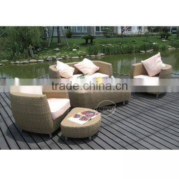 coze PE rattan home sofa set / outdoor sofa set / garden sofa set DR-2113