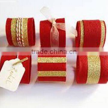 Express Best High Quality Home Decoration New Products Custom Fabric Felt Rhinestone Napkin Ring Made in China photo-1