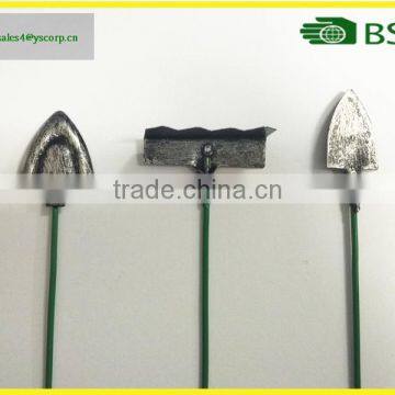 Wholesale Set of 3 Hand Painted Metal Miniature Flower Stakes for Embellishing Dollhouses Fairy Gardens and Crafts photo-2