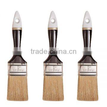 2" White Mixer Bristle Mighty Brush Plastic Handle Paint Brush photo-4