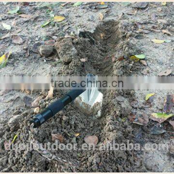 Durable Multi-use Outdoor Camping Accessories With Shovel Hoe Tactical Knife Fire Flint photo-4