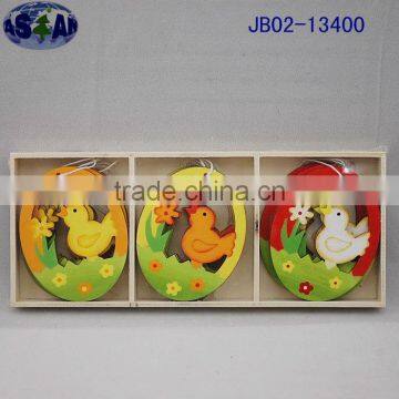 Easter wooden hanging decoration JB02-13400