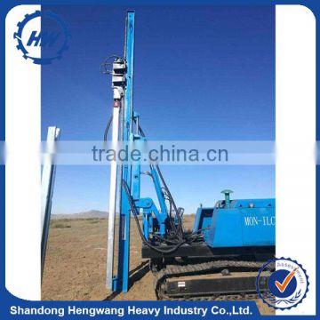 China manufacturer 5m Depth hydraulic piling rotary rig used pile driver