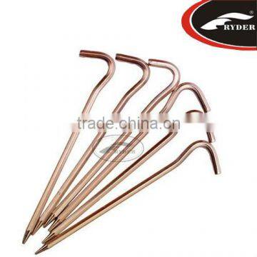 18cm Hexagonal High Strength Camping 7000 Series Aluminum Tent Peg