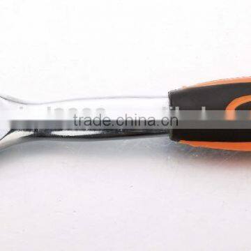 Plowshare quick release ratchet wrench with short handle