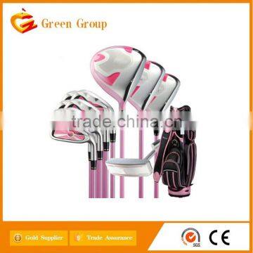 Golf club set for men titanium steel material with PU golf bag