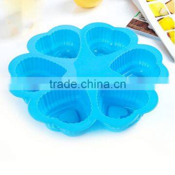 Sweet Hearts Cake Mould Jelly Silicone Sugar Craft Baking Pan