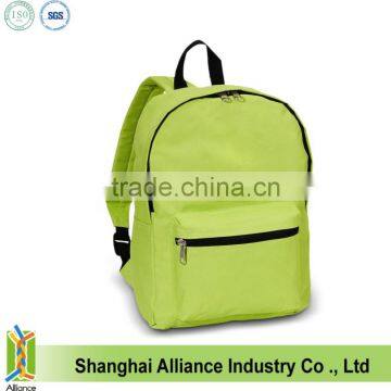 New product leisure school back pack, unisex gender plain back bag