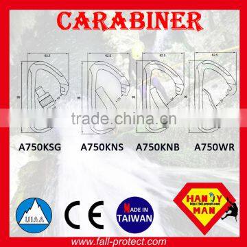 With CE Certificate 24KN Mountain Climbing Carabiner With Screw Lock photo-6