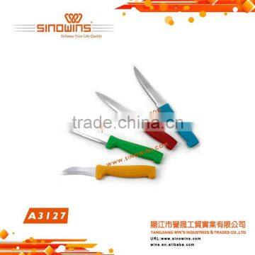A3127 Super Quality Lightweight Stainless Steel Kitchen Knife Set With Plastic Handle photo-4