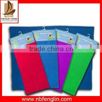 textile customized high quality microfiber kitchen towel