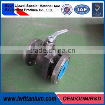 OEM Manual Titanio Ball Valve with Limit Switch