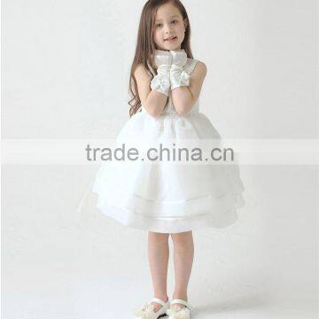 Elegant Baby Girls Christening Dresses Flower Lace Girl Ceremony Dress Princess Birthday Party Baby Girl Formal Occasion Dress photo-2