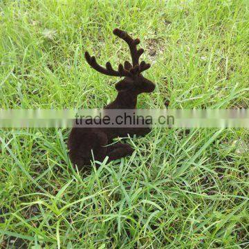 decorative moss deer christmas deer