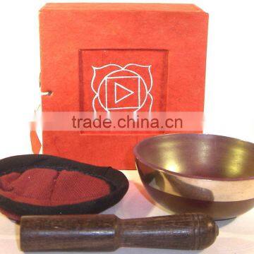 High Quality Handmade in Nepal Root Chakra Tibetan Singing Bowl photo-2