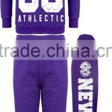 NEW LADIES New York 98 Athlectic Sweat Tracksuit JOGGERS SET GYM SUIT photo-2