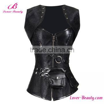 Hot Selling 24 Steel Bone Sexy Waist Trainer Corset