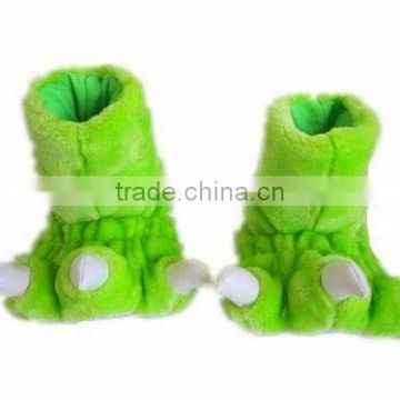 Cute plush animal shaped slippers