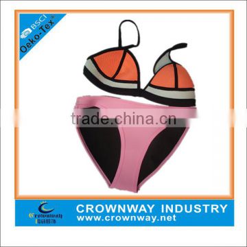 Custom Colorful Neoprene Bikini