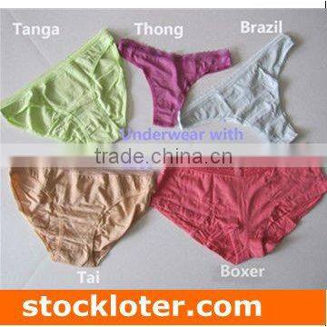 120310-1 Stock Ladies Underwear