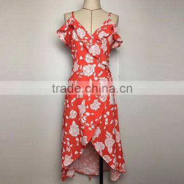 Maxnegio Sexy Summer Print Dresses or Strap Beach Dress photo-2