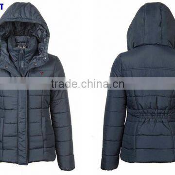 2015 new fashion customized outdoor women down jacket with hood,winter coat