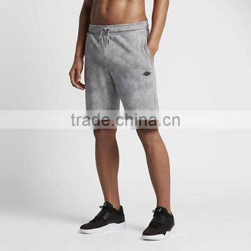 MGOO Custom Mens Elastic Waist Sports Pants Sublimation Printing Dri Fit Shorts Wholesale photo-6