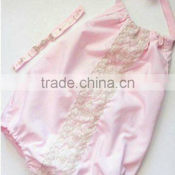 Newest Style Baby Cotton Wear Clothes Infant Girls Ruffle Sleeveless Playsuit Toddler Lace Romper photo-4