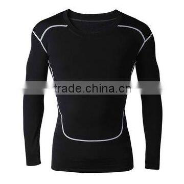 wholesale Long Sleeve Men Compression Top