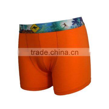 Cotton and Spandex Fabric Men's Underpants Boxers photo-2