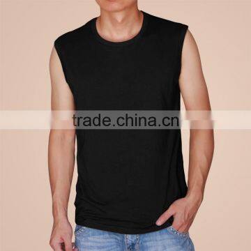 wholesale latest fashion casual men sleeveless t shirt