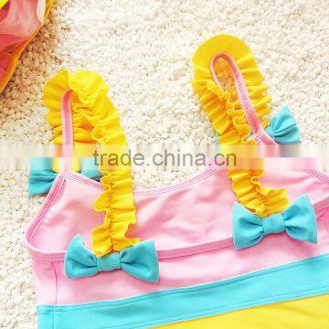 S31345W Girls Sexy Wholesale Kids Bikini Swimwear 2016 photo-3