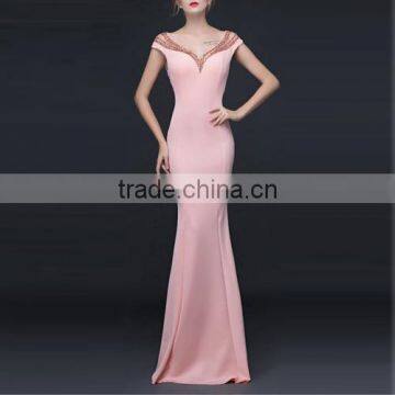 New Sexy Red Wedding Evening Dress Wholesale photo-2