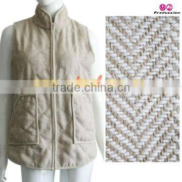 FACTORY Wholesale Monogrammed Herringbone Vest photo-6